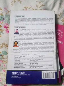 B.Ed. Books Set Of 5
