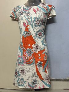 Pintrest Korean Floral Print Dress