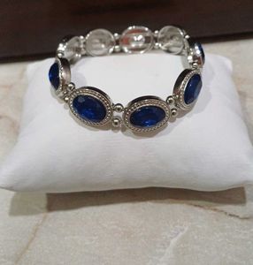 Blue Gemstone Bracelet