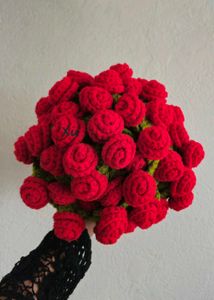 Crochet Rose Bouquet Blanket 💐🌹