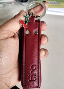 Tira Cherry Lipstick Holder With Keychain