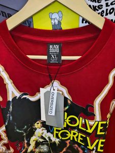 BLACKSQUAD STREET WOLVES UNISEX OVERSIZE TEE 🔥🔥