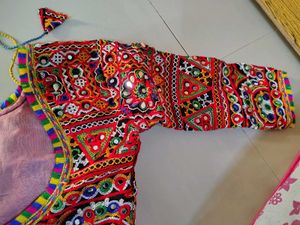 Blue And White Lehnga Choli Navratri Sale