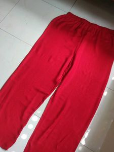 Red Palazzo Pants