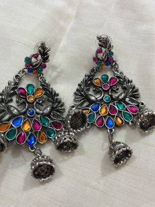 Oxidised Earrings