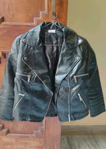 Stylish Black Biker Jacket
