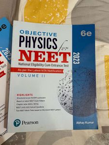 NEET Physics Objective Books
