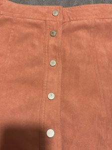 PINK H&amp;M Corduroy skirt