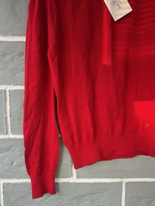 Red Turtleneck Sweater