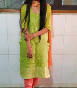 Mehandi Suit
