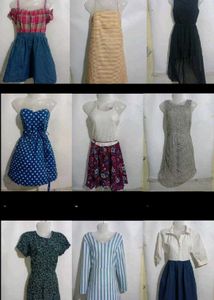 9 Short Dresses Combo