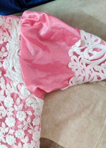 Pink Lace Dress
