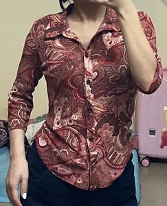Vintage Kanaka Paisley Blouse
