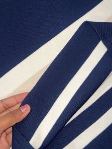 Navy &amp; White Striped Beauty