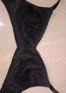Black Lace Bra
