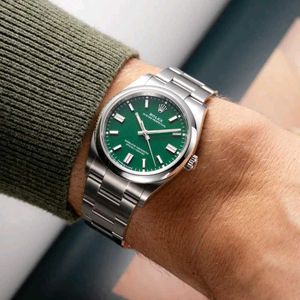 First Copy Rolex Datejust Green Dial Watch