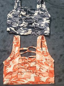 Multicoloured Sports Bra