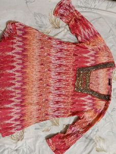 2Short Kurtis + 1 Strap Kurti