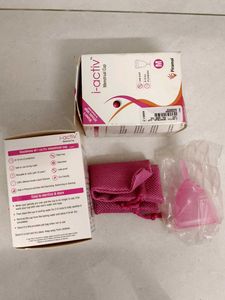 BOGO Free : i-activ Menstrual Cup + Pouch