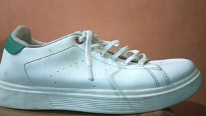 White Casual Sneakers