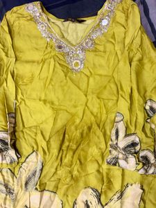 XL Size Lime Green Kurti..