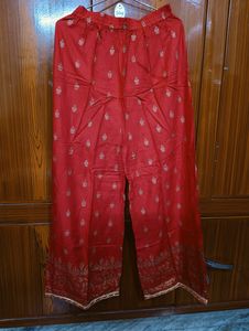 Yellow Flair Kurti With Plazo