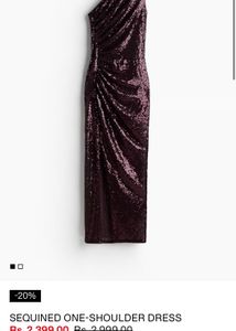 Stunning Sequin One-Shoulder Dress