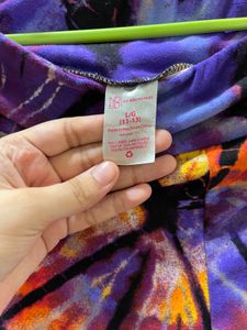 Tie-Dye Print Leggings