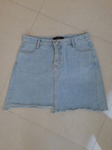 Imported Korean Denim Mini Skirt
