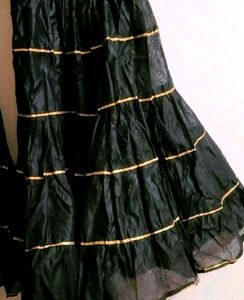 Black Flared Garara