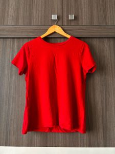 Bright Red Gym Shirt