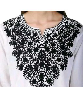 BRAND NEW EMBROIDERY SHORT KURTI