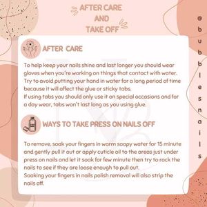 Brown Pattern Press-On Nails