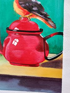 Bird Still Life Painting (Sheet)