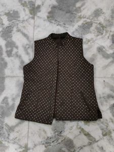 Ethnic Sleeveless Jacket