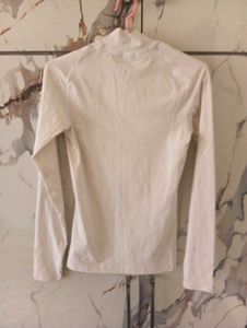 Adidas Mock Neck Long Sleeve Top