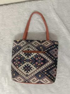 Ethnic Pattern Tote Bag
