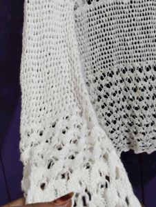 Crochet Knit Cardigan