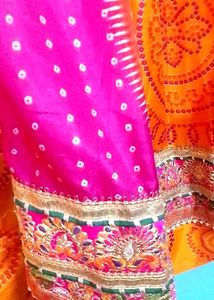 Wide Border Heavy Saree