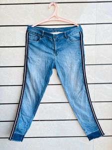 Striped Jeans