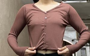 : Chocolate Brown Ribbed Cardigan - Cozy &amp; Chic