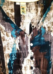 Boho Chic Watercolor Maxi Dress