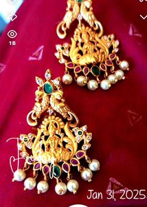 Beautiful Laxmi Matte finish Earings