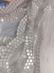 Didi White and Pink Embellished Top