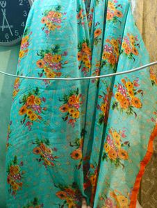 Floral Print Kurta Set Not Used
