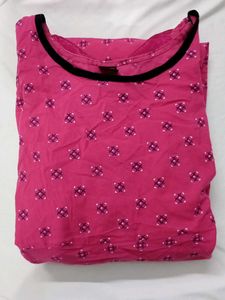 Pink Printed Dress