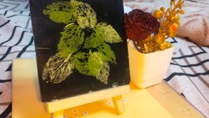 Glass Painting With Stand