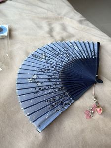 Japanese Fan with Lucky Charm Strap