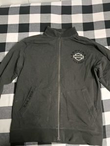 Harley-Davidson Gray Full-Zip Jacket