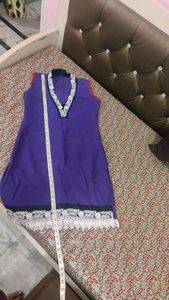used cotton fabric kurti fit upto xl